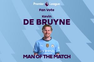 英雄联盟全球总决赛官网平台-送出6次关键传球，德布劳内当选曼城2-1维拉一役全场最佳