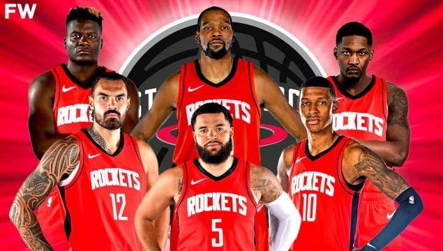 2年1亿美金！恭喜KD，火箭最强四巨头豪阵出炉！这让其他队怎么打